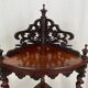 Rosewood corner shelf, Napoleon III period