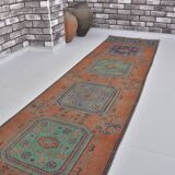 Oushak Anatolian Antique Runner sku2472