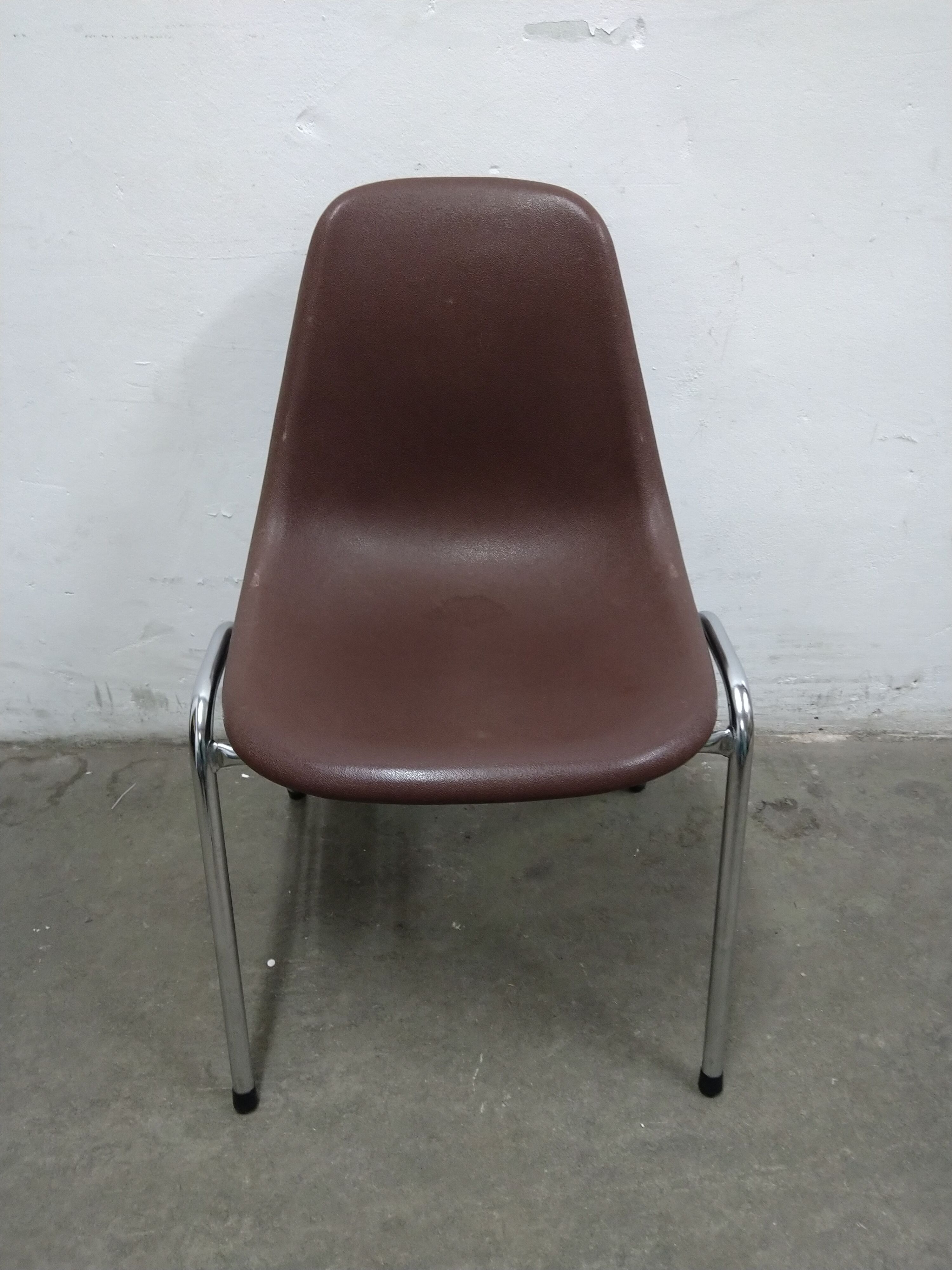 Set of 8 chairs Orly design by Pollak 1975 vintage