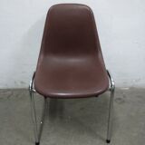 Set of 8 chairs Orly design by Pollak 1975 vintage