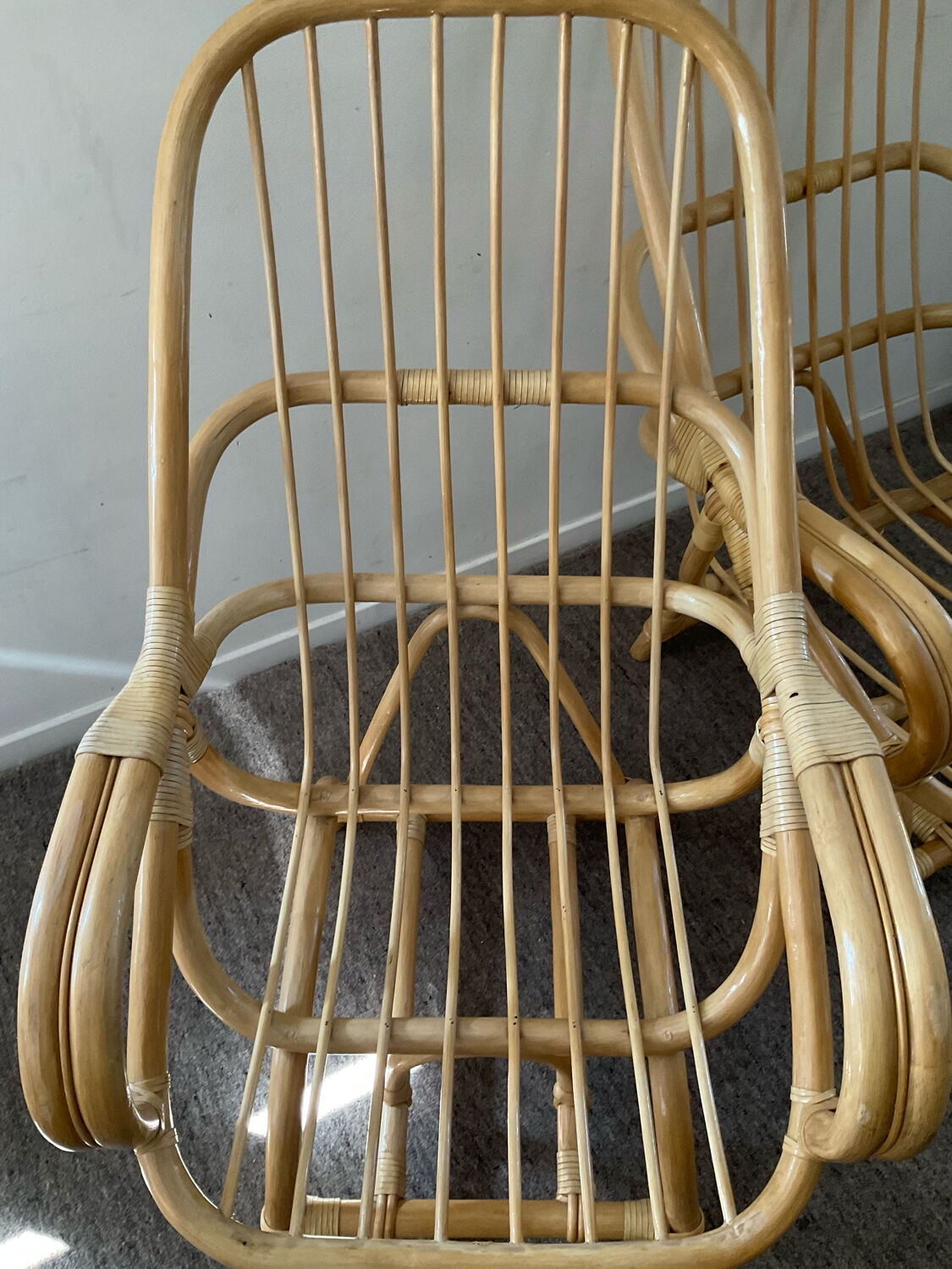 Rattan ensemble from the 70s