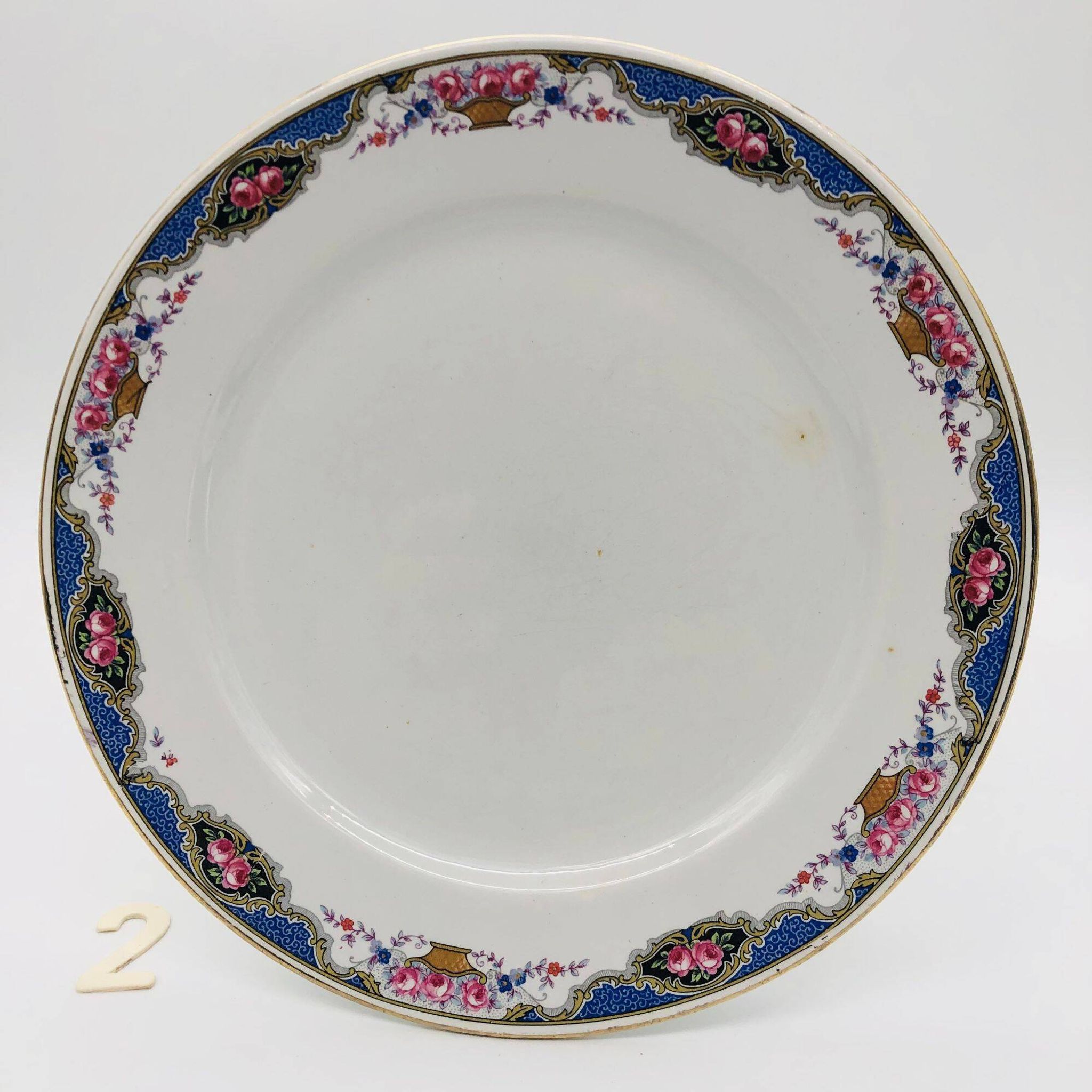 6 Assiettes Plates “Sarreguemines & Digoin”