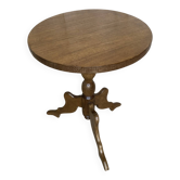 Table appoint guéridon ancien louis philippe bois pieds tripodes vinta