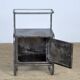 2 iron bedside tables, 1950s