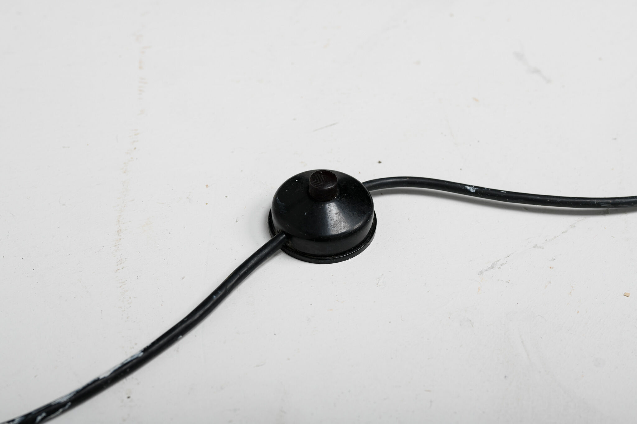 1970s Modernist Brushed Aluminium Floor Lamp