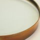 Vintage xxl brass desk magnifying glass