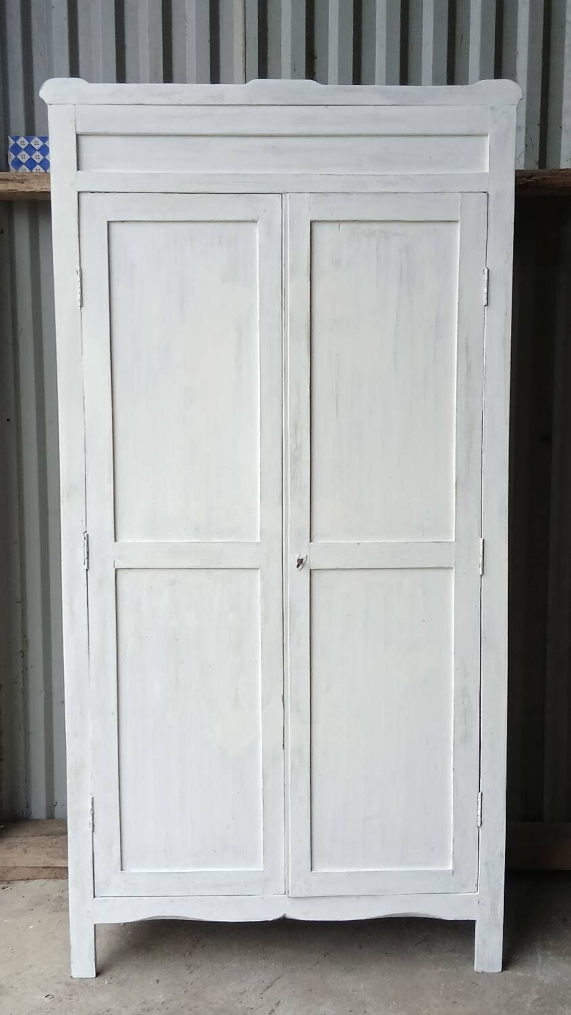 White Parisian wardrobe