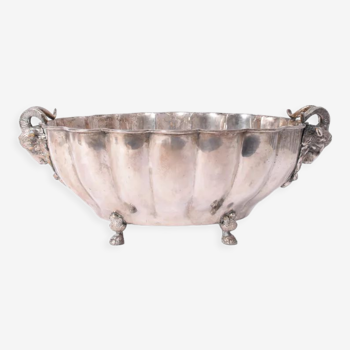 Planter cup in silver metal, 1920