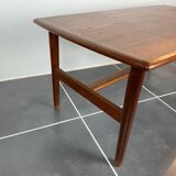 Vintage Scandinavian teak coffee table 1960