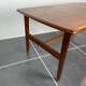 Table basse teck scandinave vintage 1960