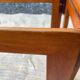 Afra and Tobia Scarpa wood and smoked glass coffee table