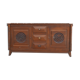Dudouyt Style French Art Deco Oak and Marble Sideboard