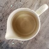 Flowered old pitcher - Gien's earthenware