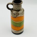 Vase from West Germany with a pop design.