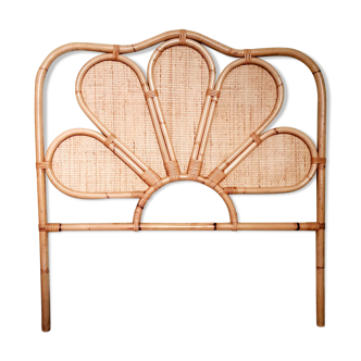 Tête de lit en rotin 90 cm
