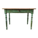 Old patinated farmhouse table