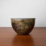 Mid-century modern Danish studio pottery bowl by Sussie Herold, 1960s.