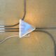 Conical lamp in Murano for Lino Tagliapietra