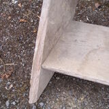 Old wooden stepladder