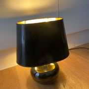 Black ceramic lamp max idlas antique