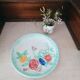 Rare pair of plates in salins flowery slurry