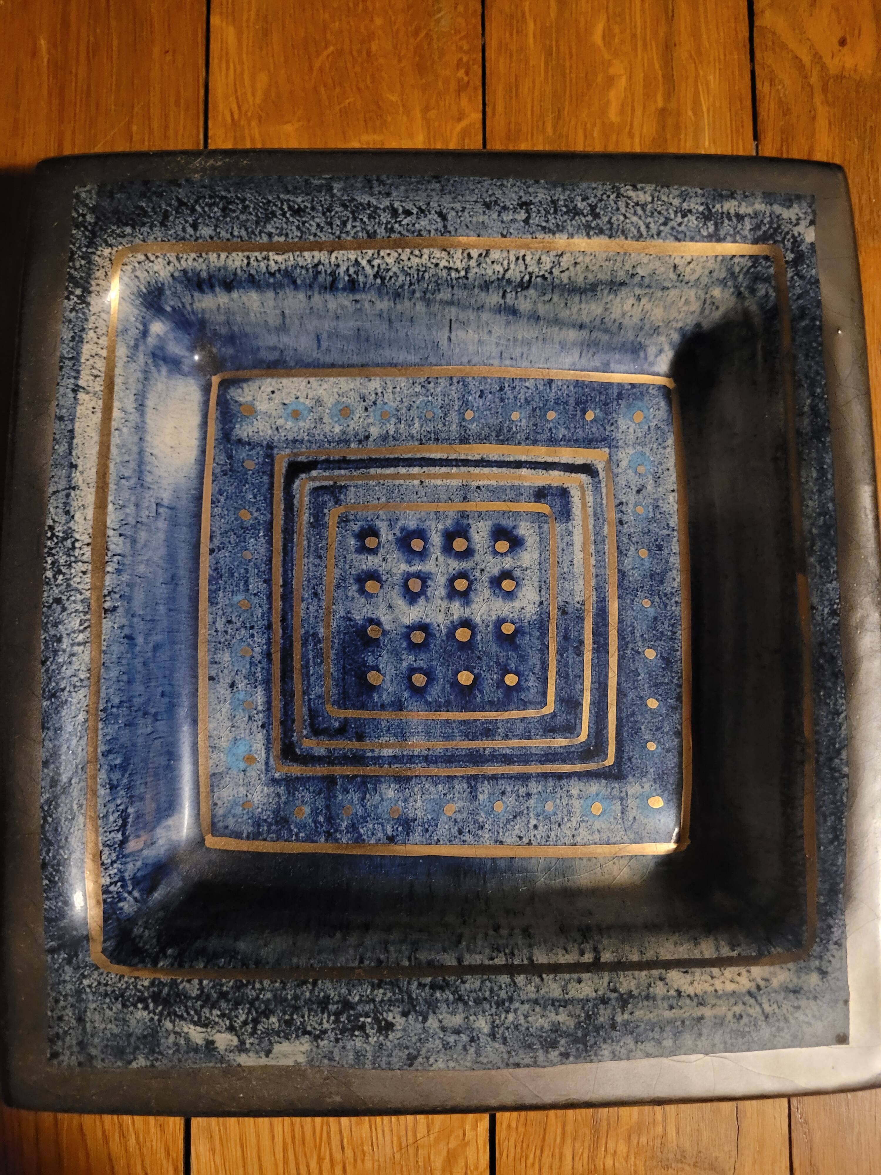 Pelletier ceramic trinket tray