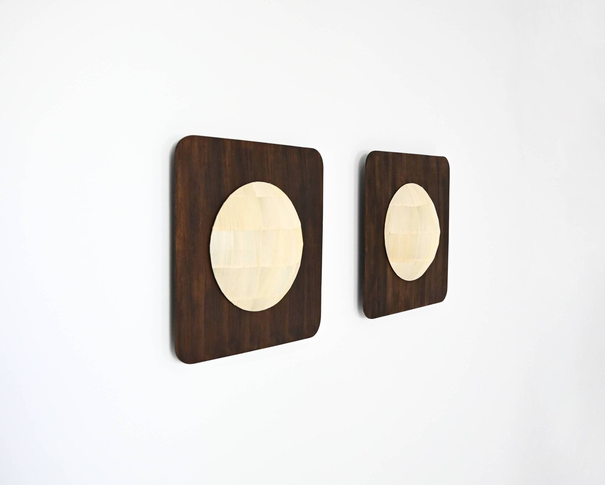 Appliques murales italiennes, années 1960, lot de 2