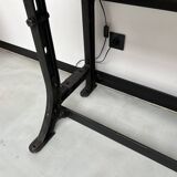 Old workbench with cast iron base, 1950s