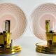 Nightside table lamps, Italy, 1950s, set of 2