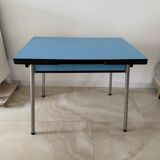 Table, chairs and stool in formica