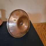 Pair of copper candlesticks