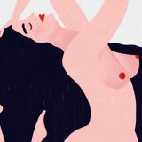 THE WOMAN - A3 illustration
