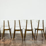 Set of 6 No. 124 Chairs by Helena & Jerzy Kurmanowicz, 1960s,
