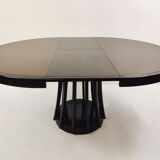 Mid century modern extendable dining table