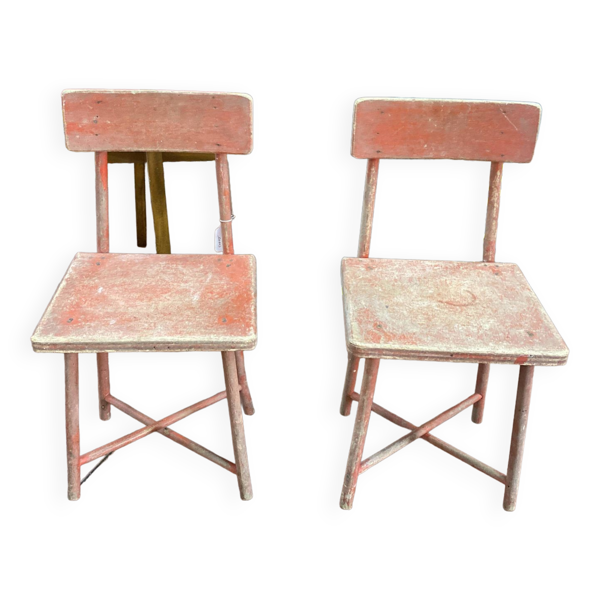 Set of 2 children's chairs