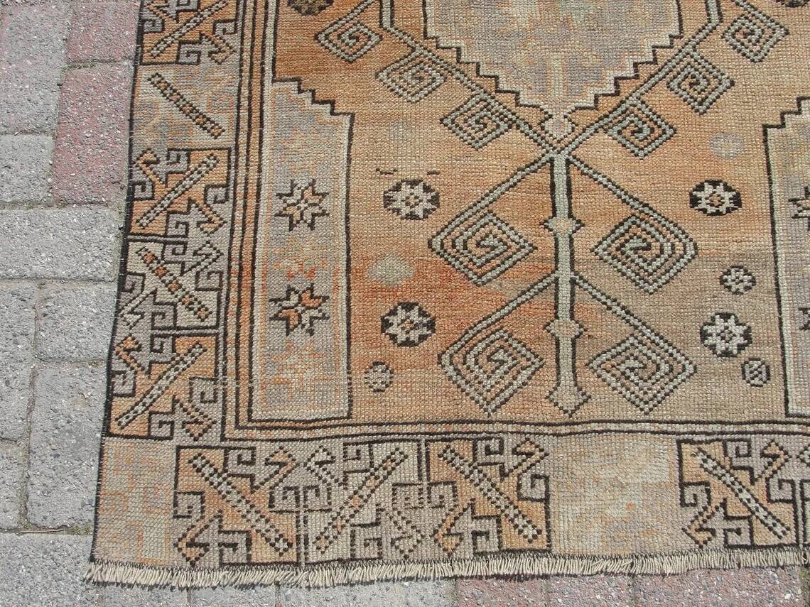 Red carpet runner medium office rug - wool living room rug