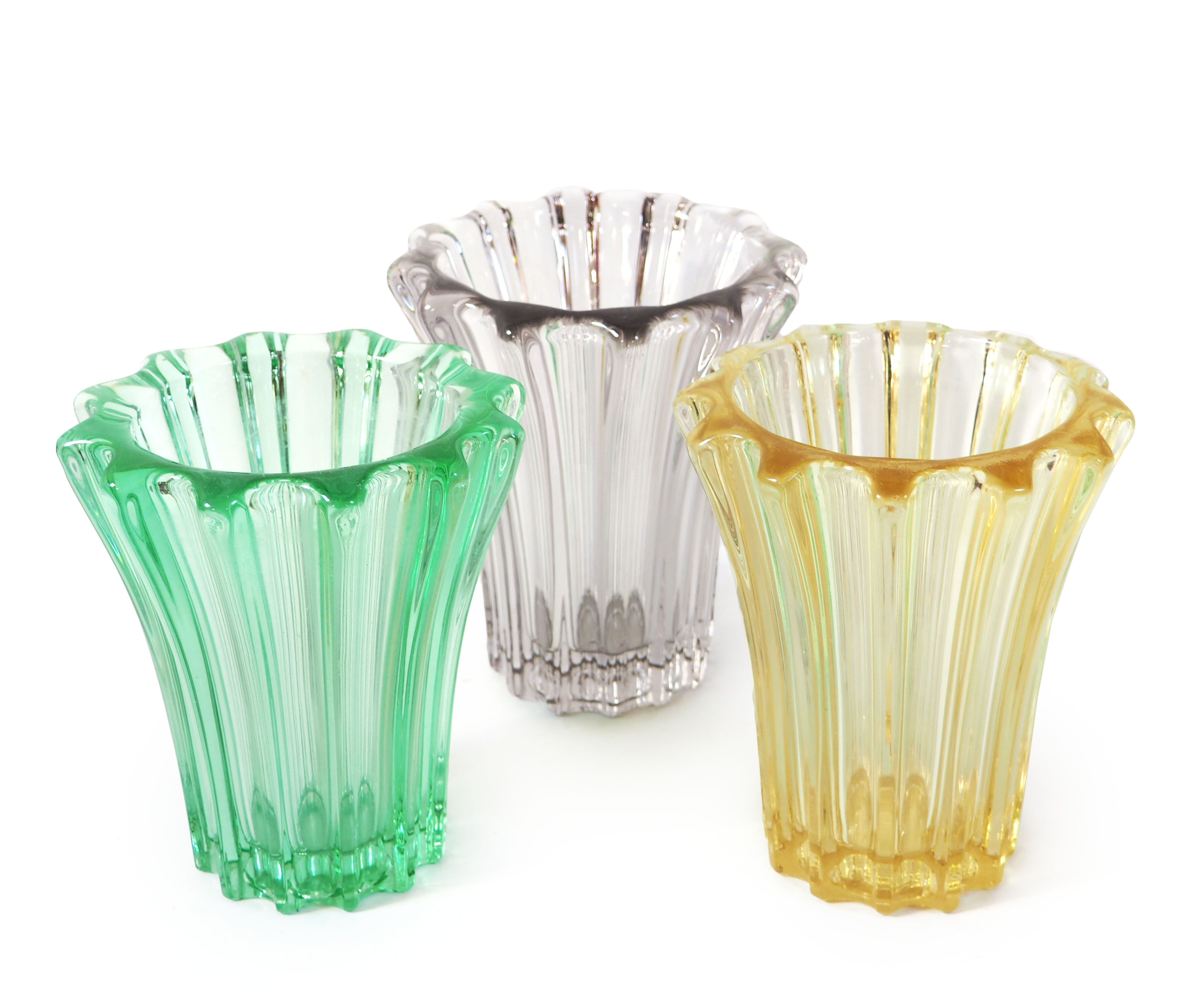 Avesn crystal art deco vase