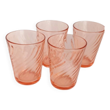 Verres à eau Rosaline rose