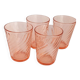 Pink Rosaline water glasses