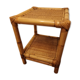 End sofa bamboo cannage