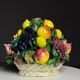 Majolica ceramic Italian fruit piece