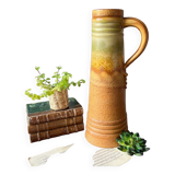 Grand vase en grès vernissé