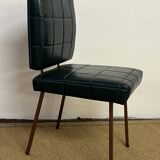 Green Skai chair, 1960s