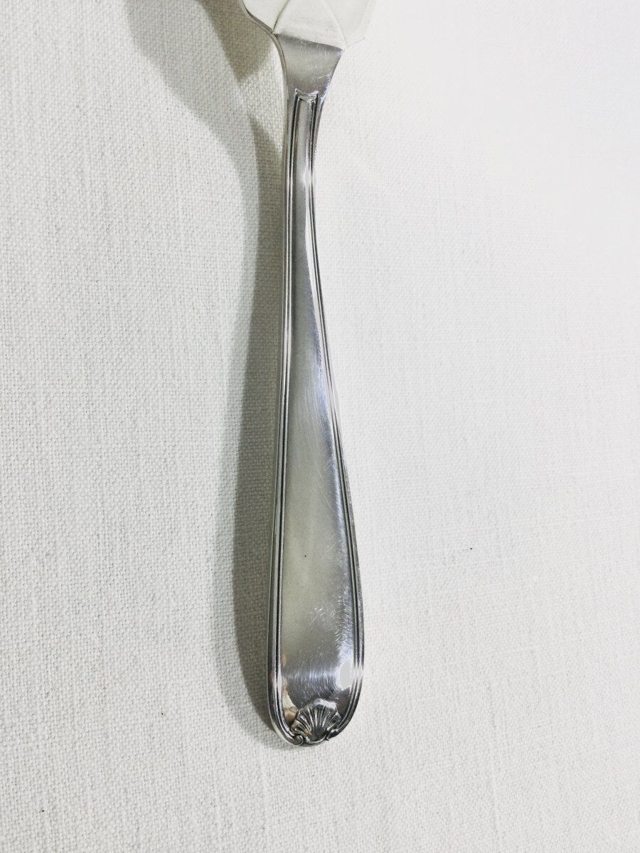 Christofle Berain pattern fish serving cutlery