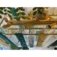 Monumental Rectangular Strip Listelli Murano Glass Chandelier by Simoeng