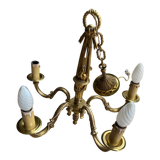 Louis XV style chandelier in bronze