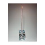 Crystal candle holder
