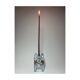 Crystal candle holder