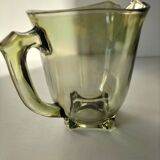 Smoked glass pitcher