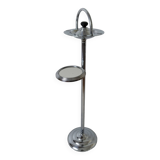 Free-standing ashtray, with mirror shelf